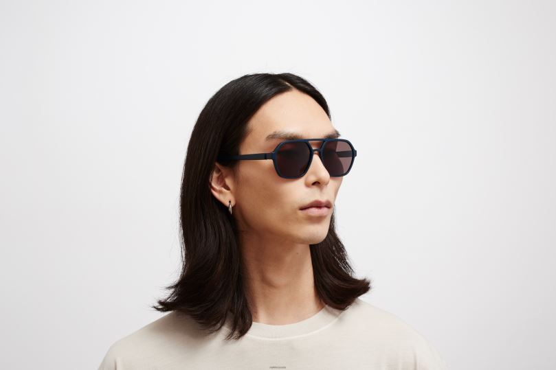 HYDRAMYKITA Frame: MD34 Indigo|Lens: Brown Solid B260B53 Mylon