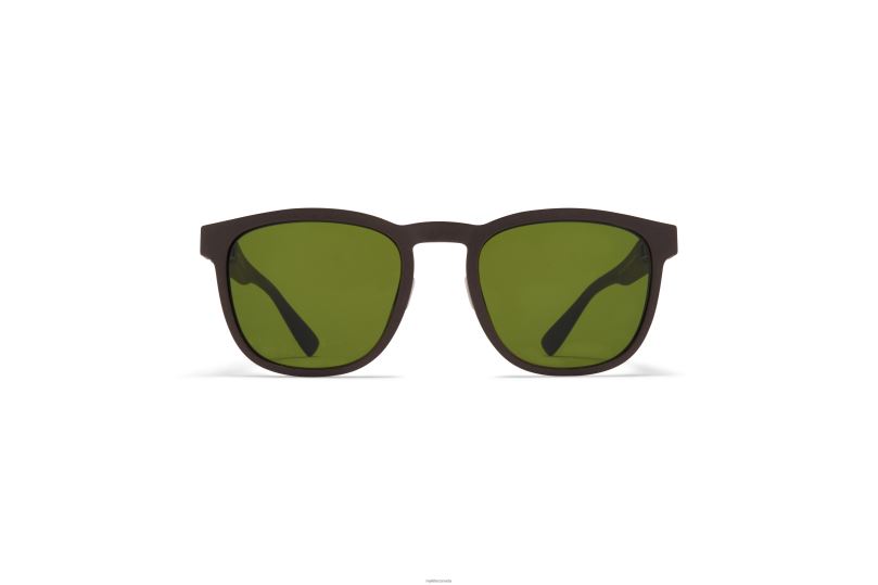 LOVELLMYKITA Frame: MD22 Ebony Brown|Lens: Green Solid B260B147 Mylon