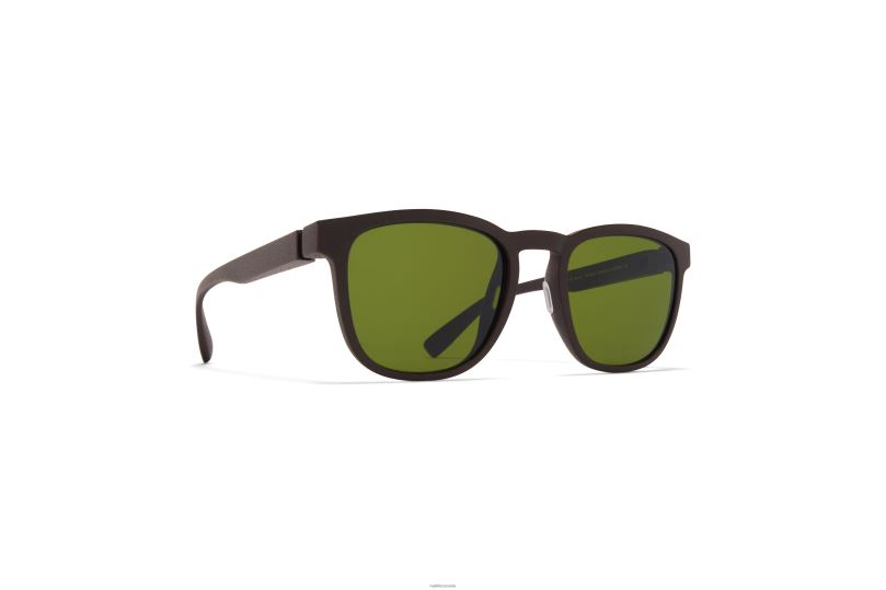 LOVELLMYKITA Frame: MD22 Ebony Brown|Lens: Green Solid B260B147 Mylon