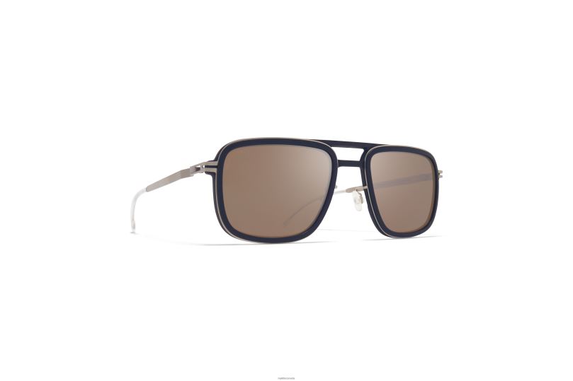 SPRUCEMYKITA Frame: MH49 Pitch Black/Matte Silver|Lens: Polarized ProHi-ConBRSF B260B56 Mylon