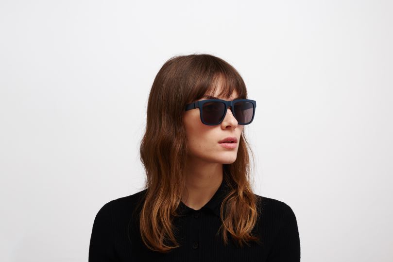 WAVEMYKITA Frame: MD34 Indigo|Lens: Brown Solid B260B152 Mylon