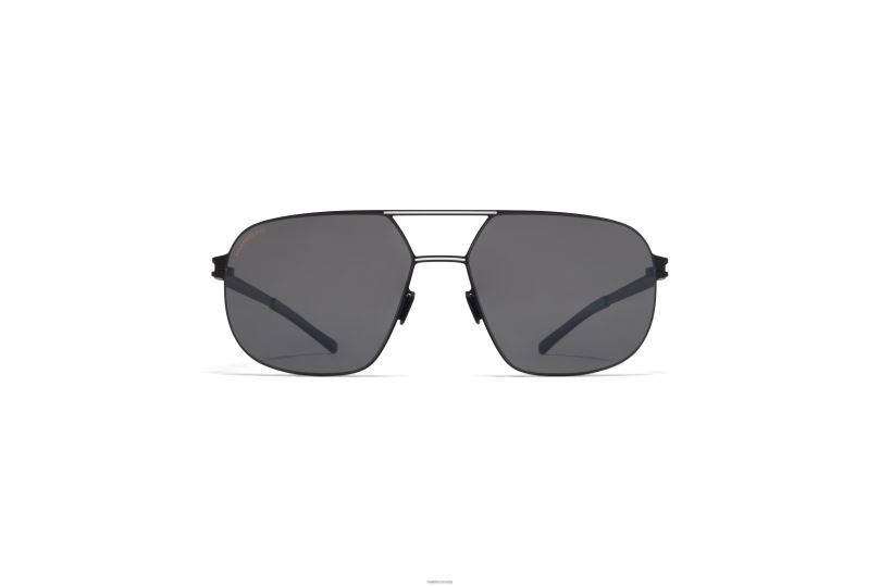 ANGUSMYKITA Frame: Black/White|Lens: Polarized Pro Hi-Con Grey B260B2 No1