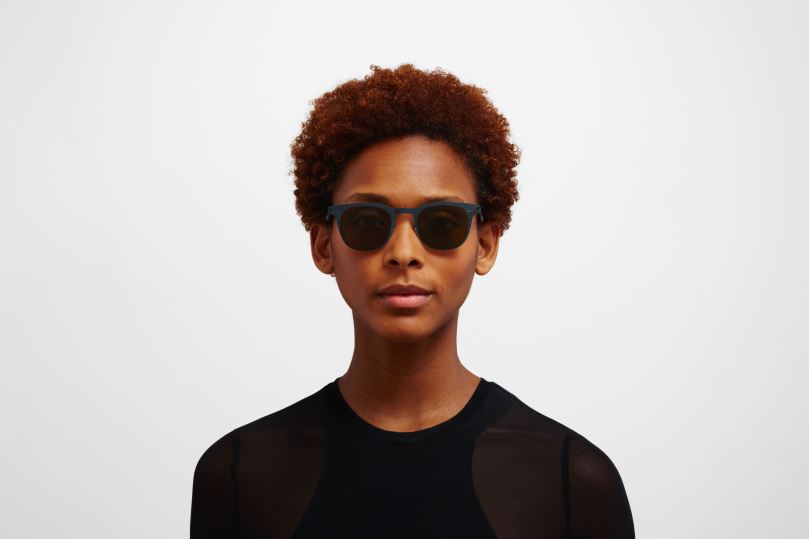 CALLUMMYKITA Frame: Indigo|Lens: Raw Brown Solid B260B90 No1