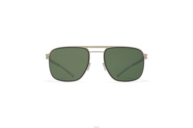ELIMYKITA Frame: Matte Silver/Black|Lens: Polarized Pro Green B260B17 No1