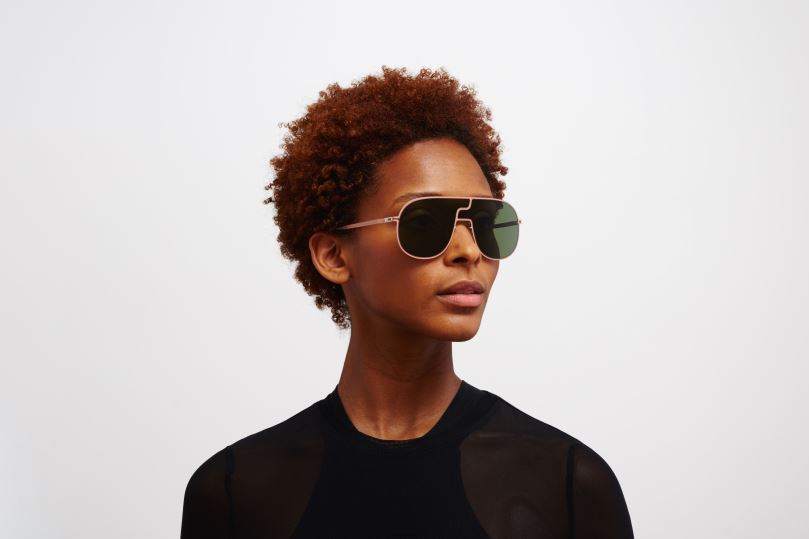 STUDIO12.1MYKITA Frame: Pink Clay|Lens: Olive Green B260B34 Studio