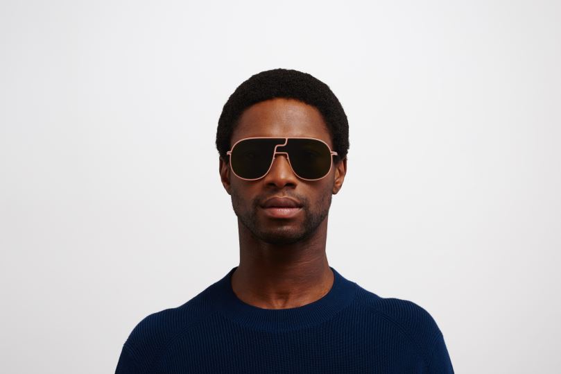 STUDIO12.1MYKITA Frame: Pink Clay|Lens: Olive Green B260B34 Studio