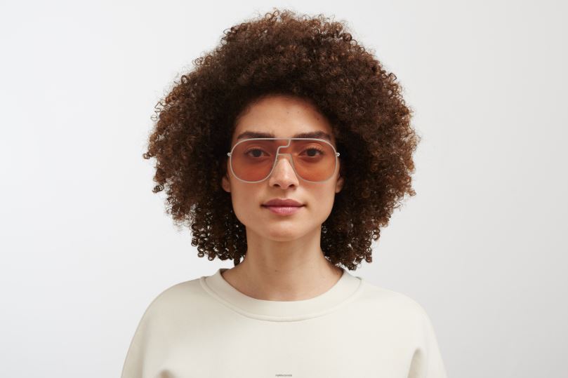 STUDIO12.1MYKITA Frame: Shiny Silver|Lens: Nude Solid B260B36 Studio