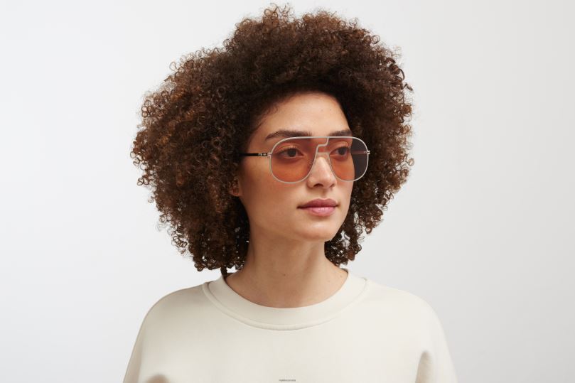 STUDIO12.1MYKITA Frame: Shiny Silver|Lens: Nude Solid B260B36 Studio