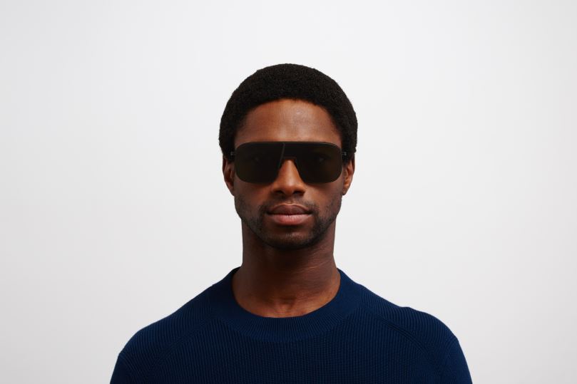 STUDIO12.2MYKITA Frame: Black|Lens: Dark Grey Solid B260B39 Studio