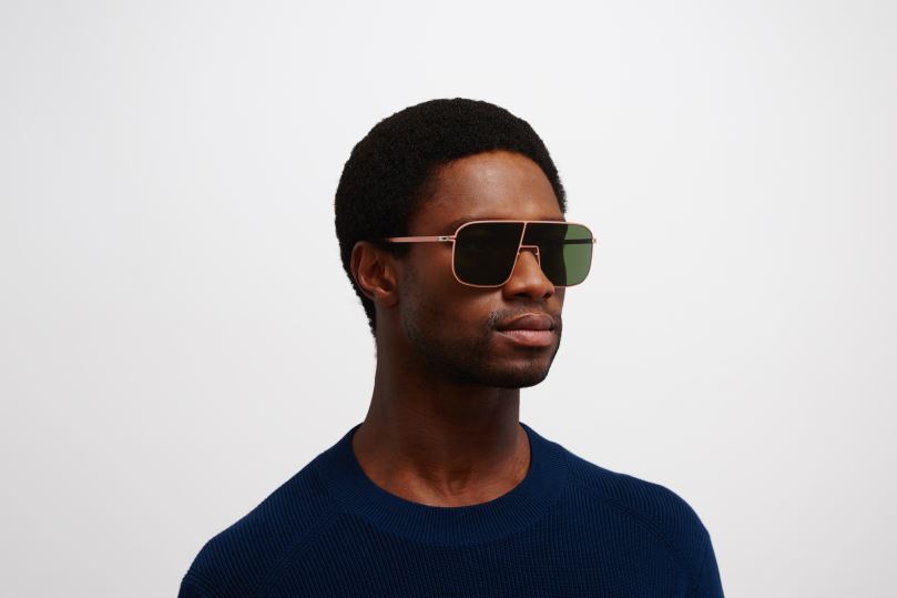 STUDIO12.2MYKITA Frame: Pink Clay|Lens: Olive Green B260B41 Studio